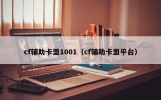 cf辅助卡盟1001（cf辅助卡盟平台）