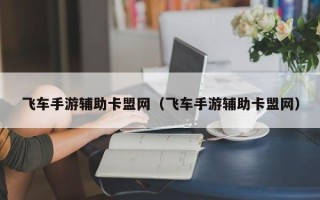 飞车手游辅助卡盟网（飞车手游辅助卡盟网）