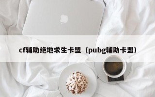 cf辅助绝地求生卡盟（pubg辅助卡盟）