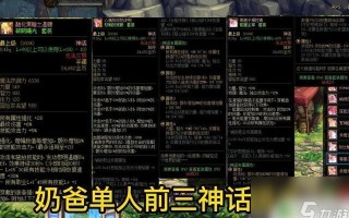 《dnf》中的辅助奶爸如何巧妙搭配装备-dnf辅助角色装备搭配攻略：打造高效奶爸