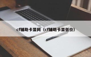 cf辅助卡盟网（cf辅助卡盟低价）